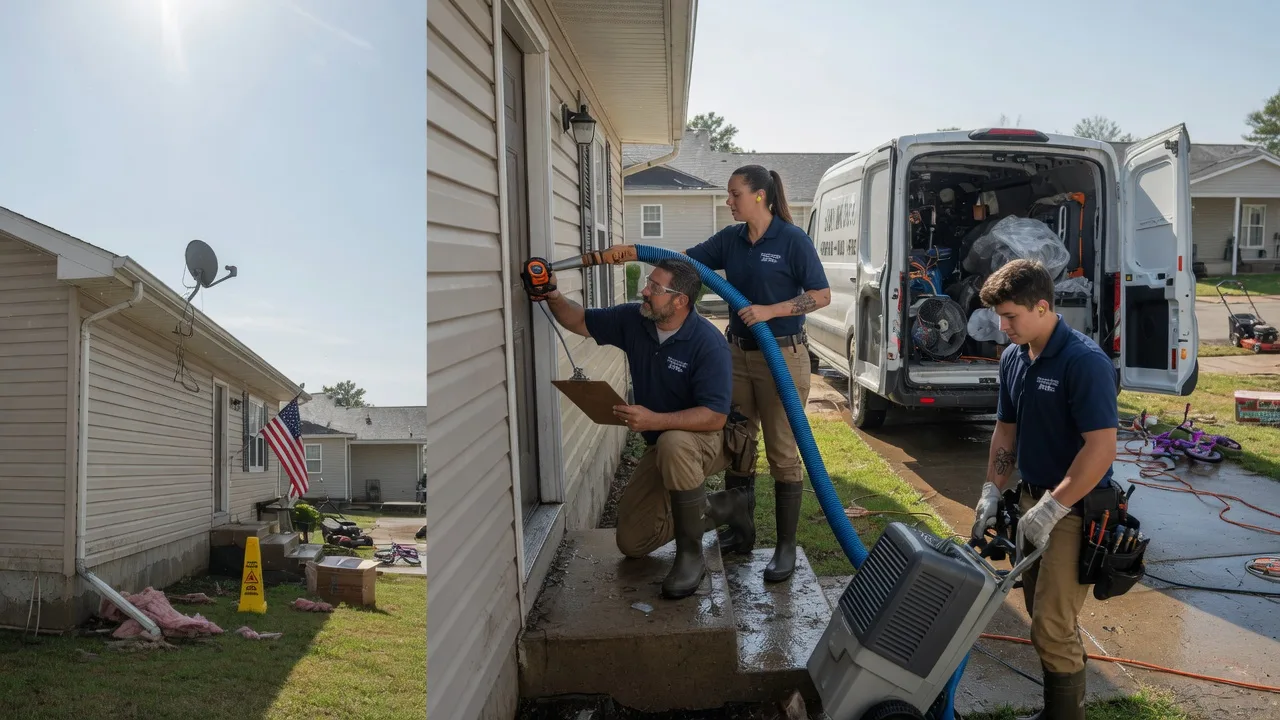 Ceiling Water Damage Restoration in Bristol, PA near me