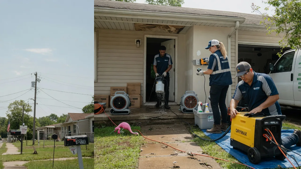 Storm Damage Water Removal in Bristol, PA near me